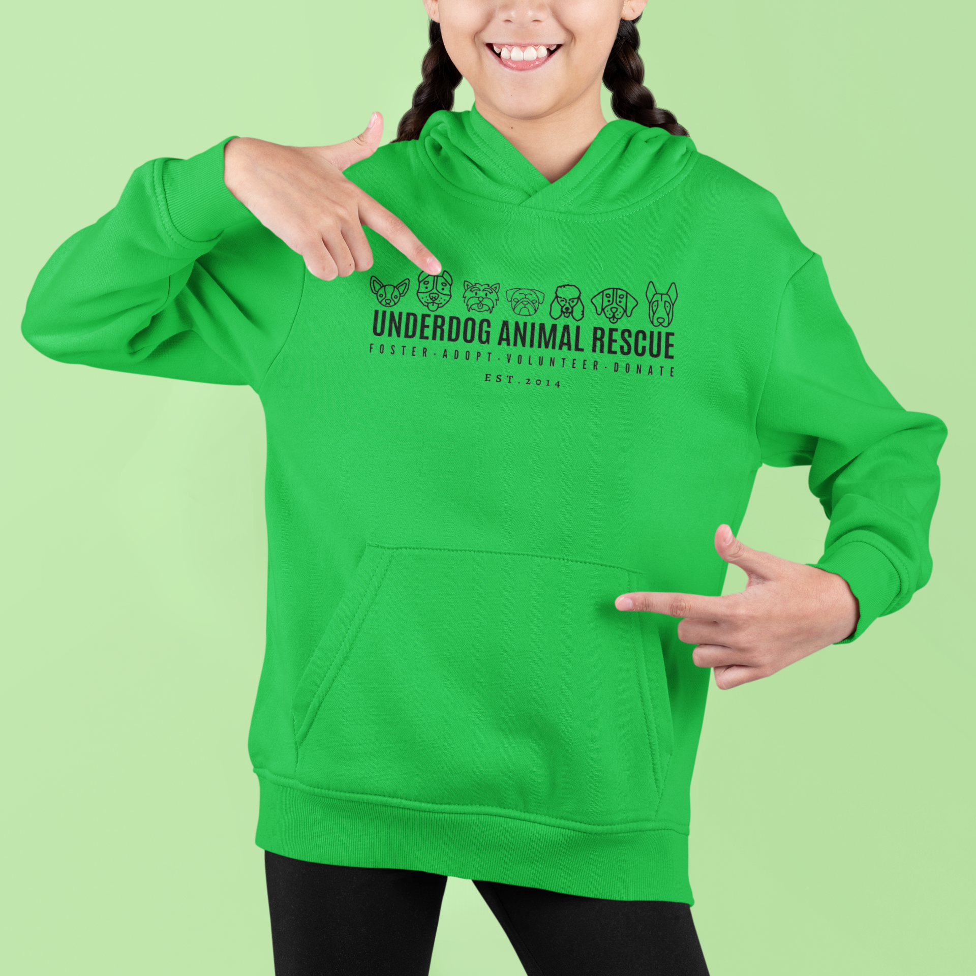 Underdog Adopt Youth Hoodie