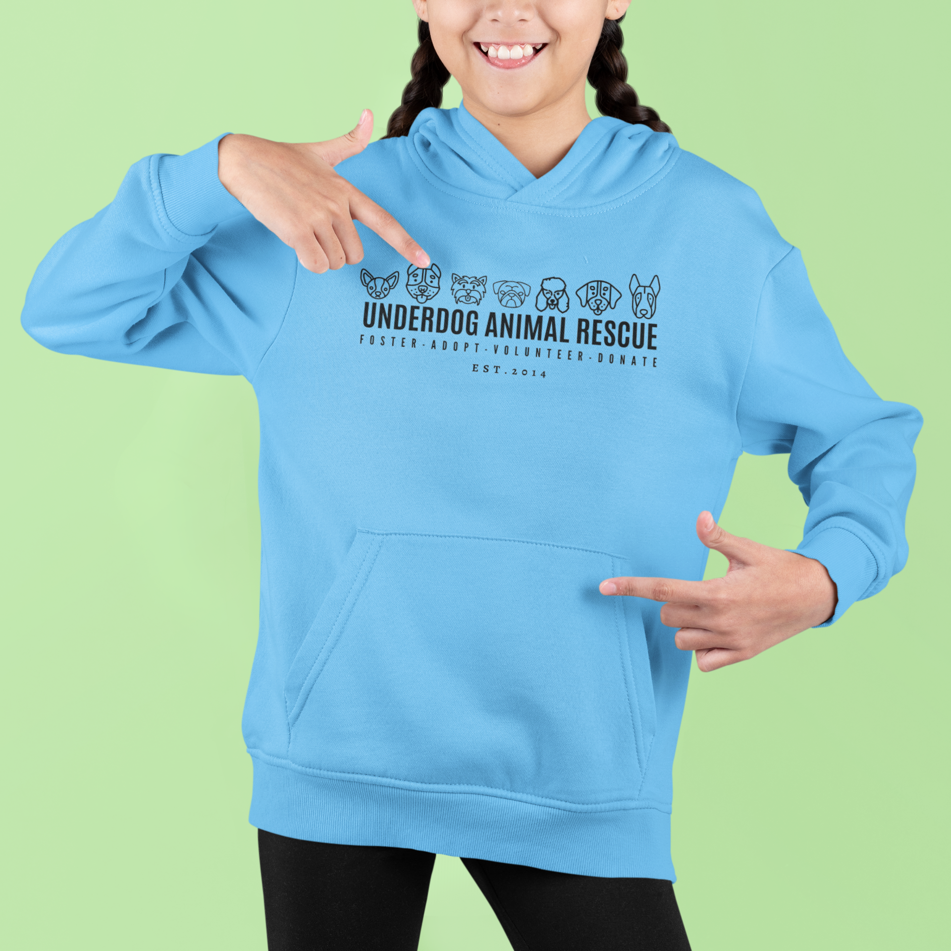 Underdog Adopt Youth Hoodie