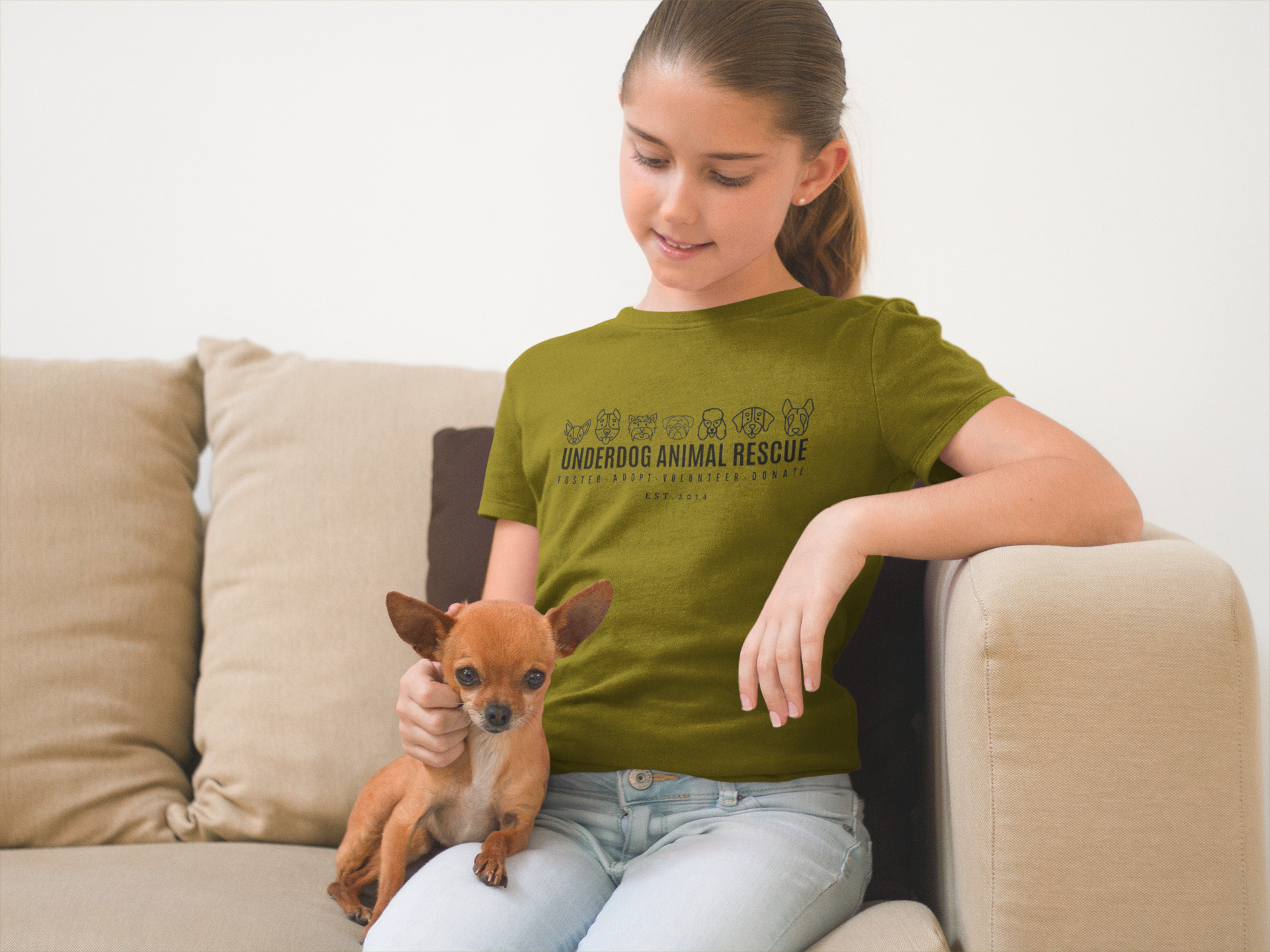 Underdog Rescue Youth T-shirt