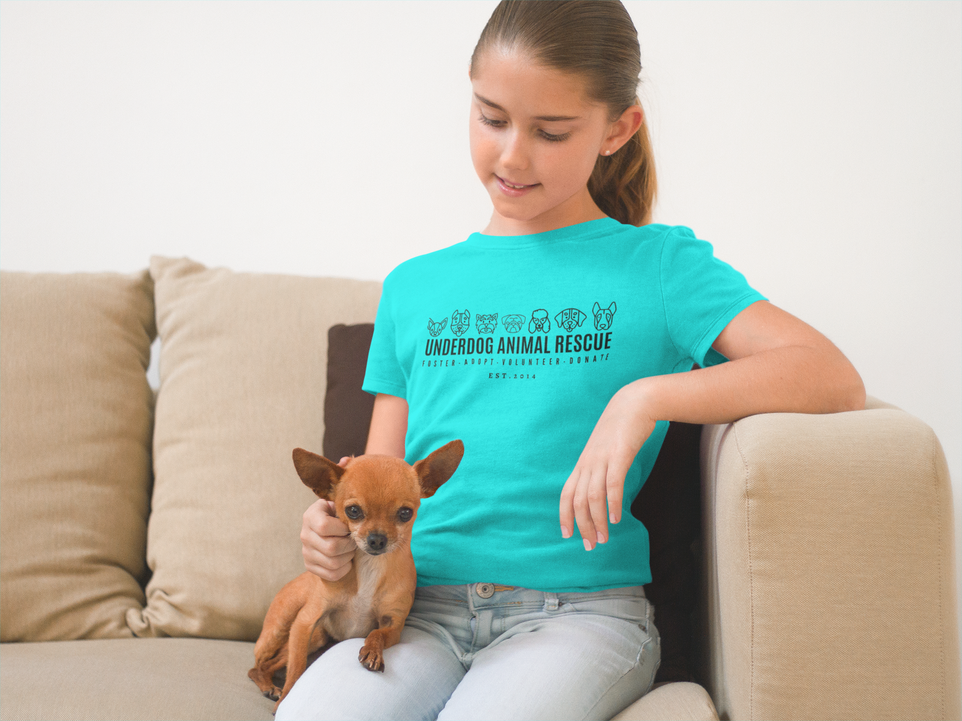 Underdog Rescue Youth T-shirt