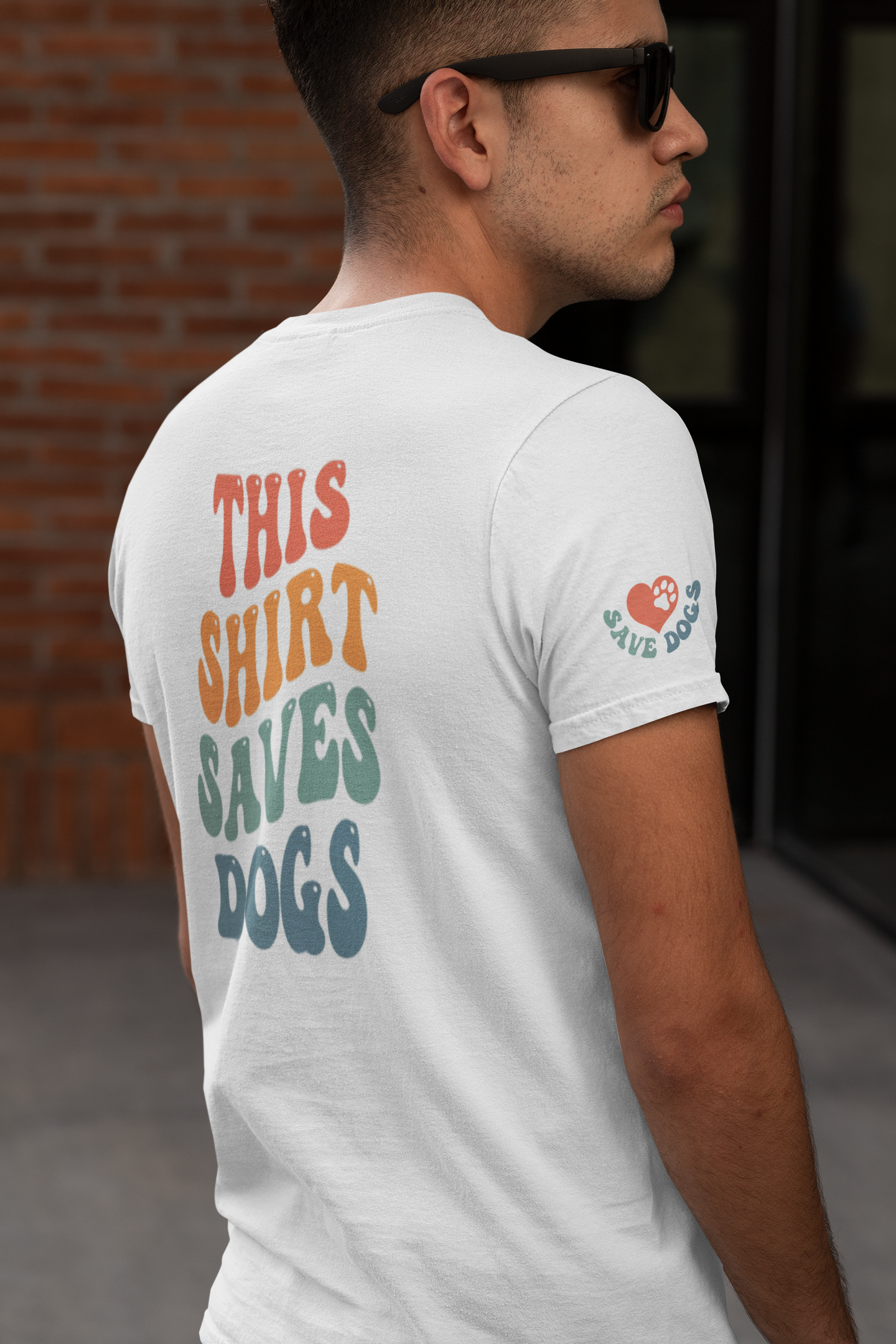 Saves Dogs Tee (available in several colors)