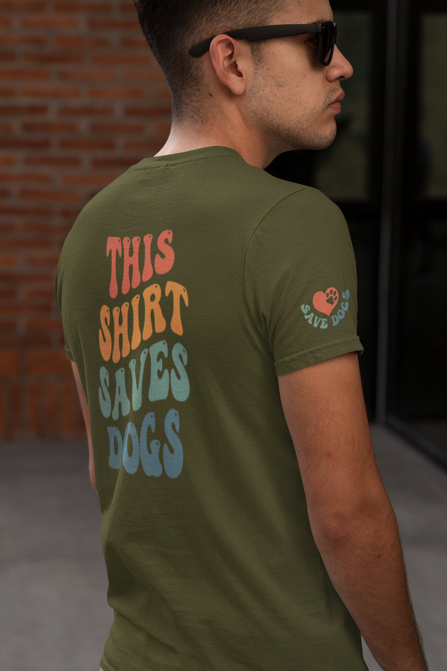 Saving Animals Tee (available in several colors)