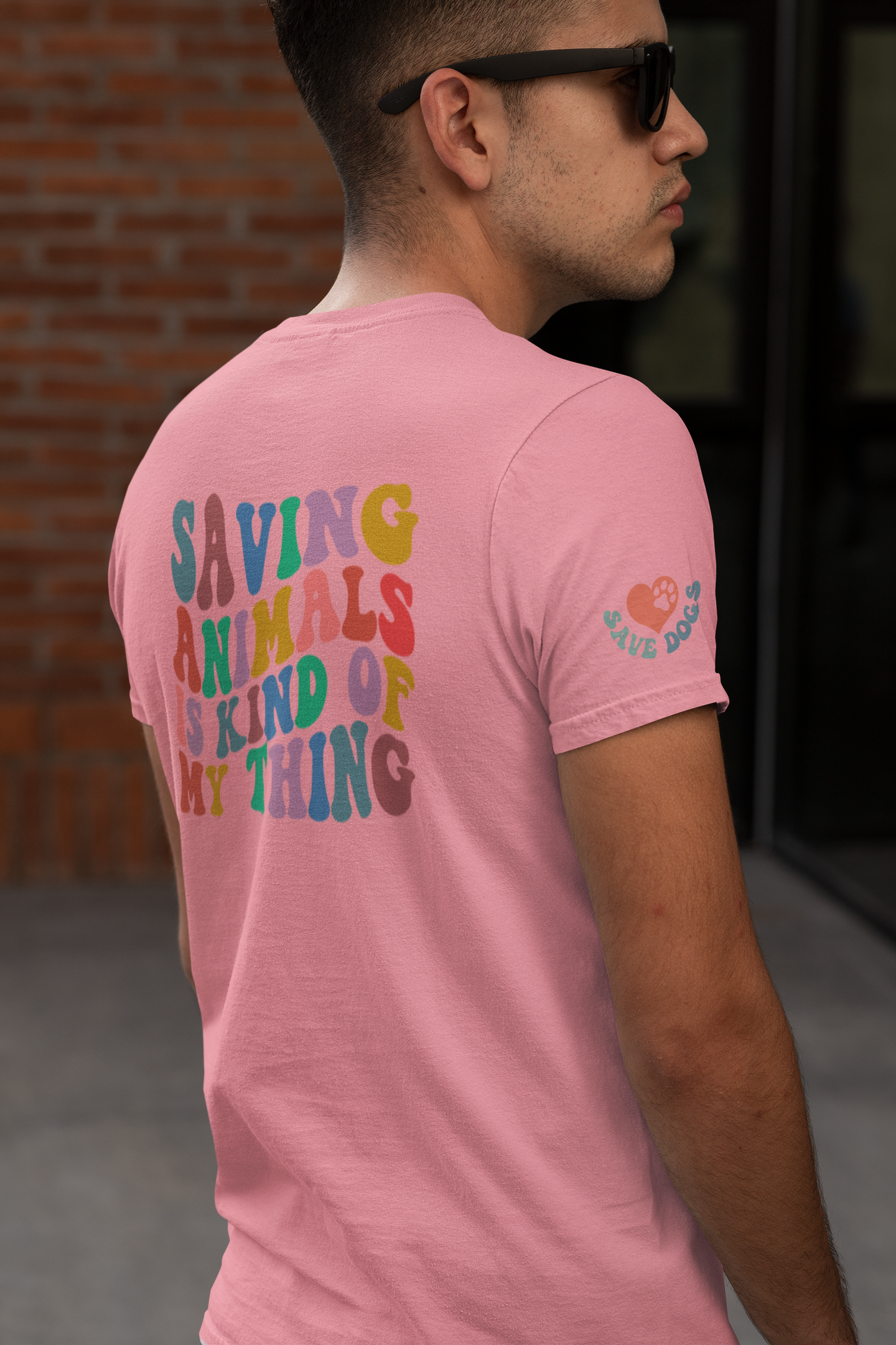 Saving Animals Tee (available in several colors)