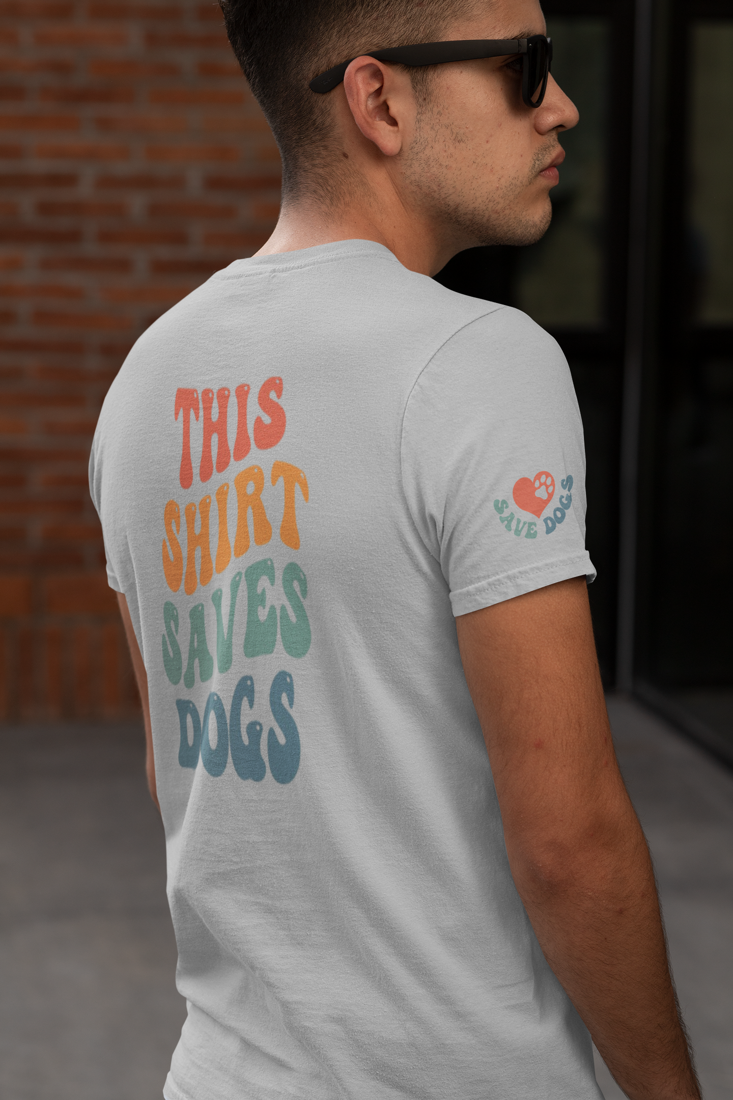 Saves Dogs Tee (available in several colors)