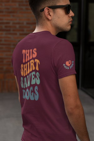 Saves Dogs Tee (available in several colors)