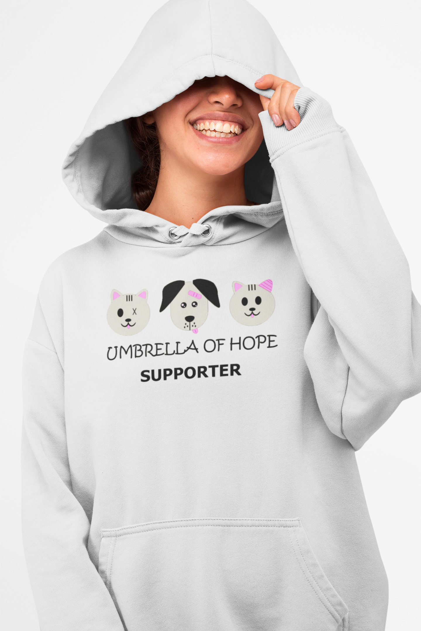 New Umbrella of Hope Unisex Hoodie - Ruff Life Rescue Wear