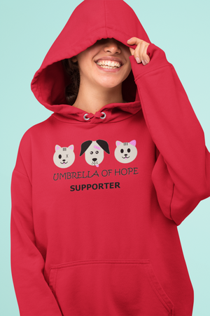 New Umbrella of Hope Unisex Hoodie - Ruff Life Rescue Wear