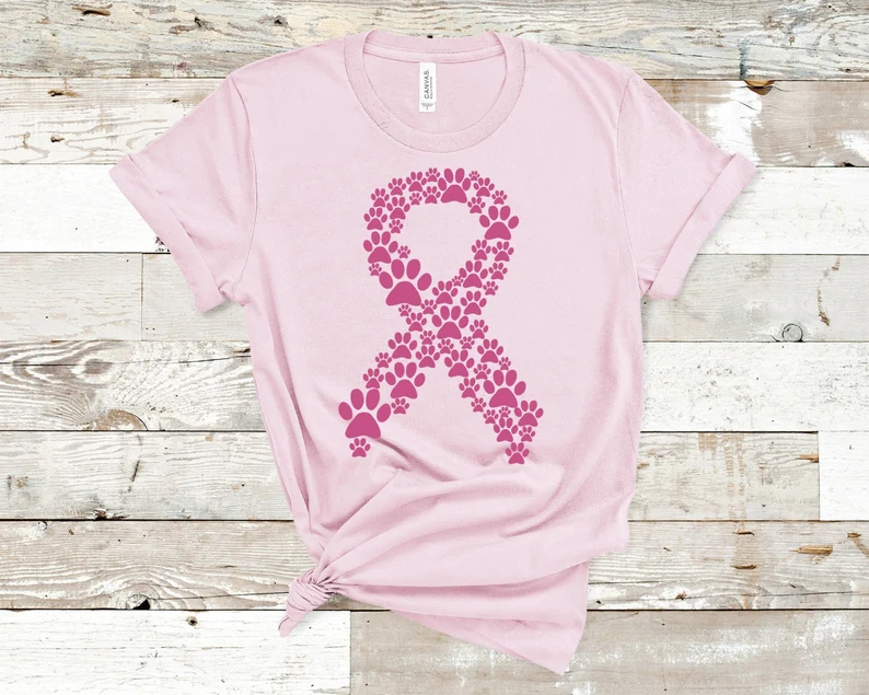 Breast Cancer Awareness Res-que Unisex Tees - Ruff Life Rescue Wear