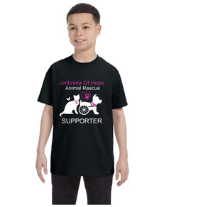 Umbrella of Hope - Youth Tee - Ruff Life Rescue Wear