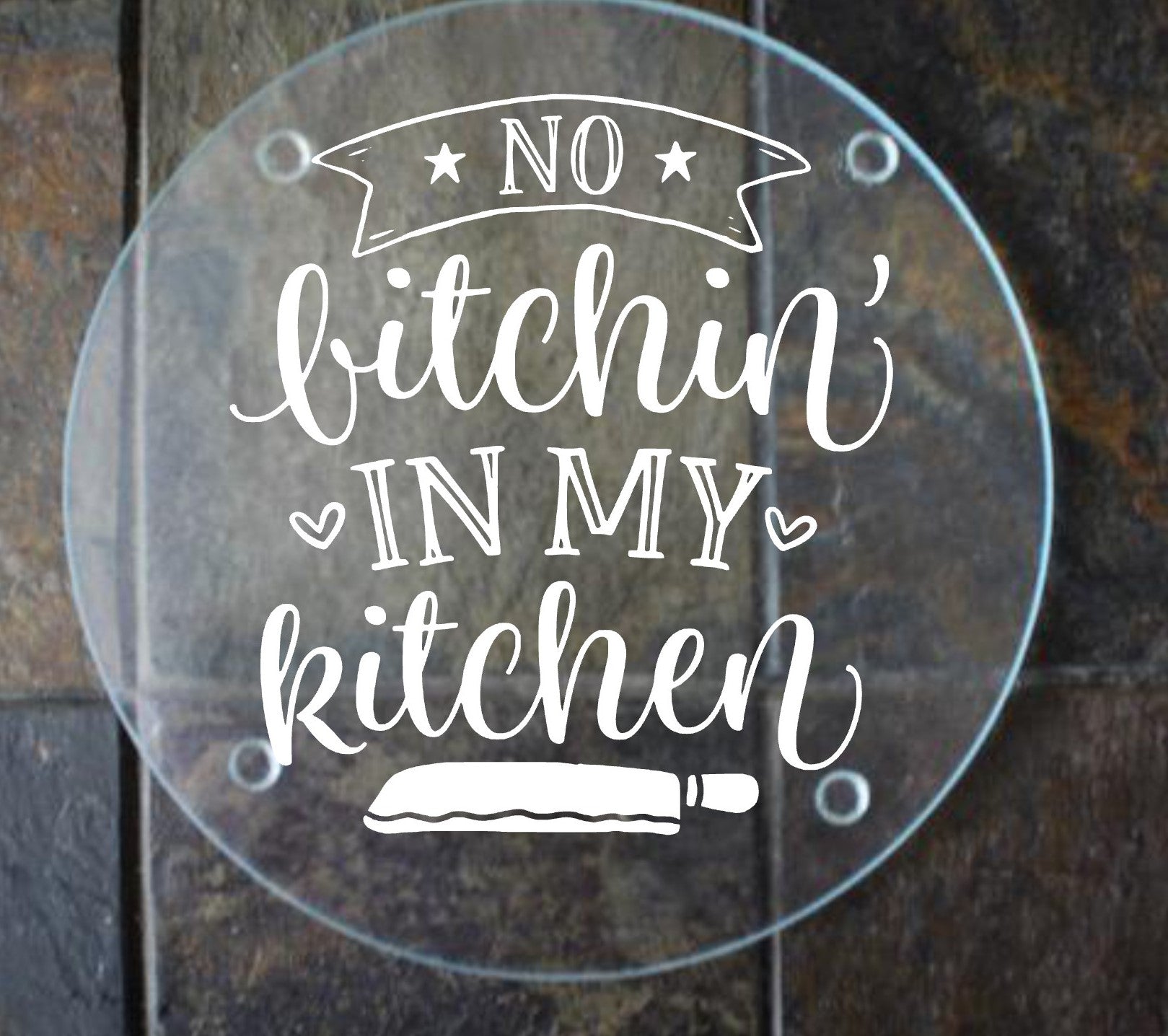 Glass Cutting Boards - Ruff Life Rescue Wear