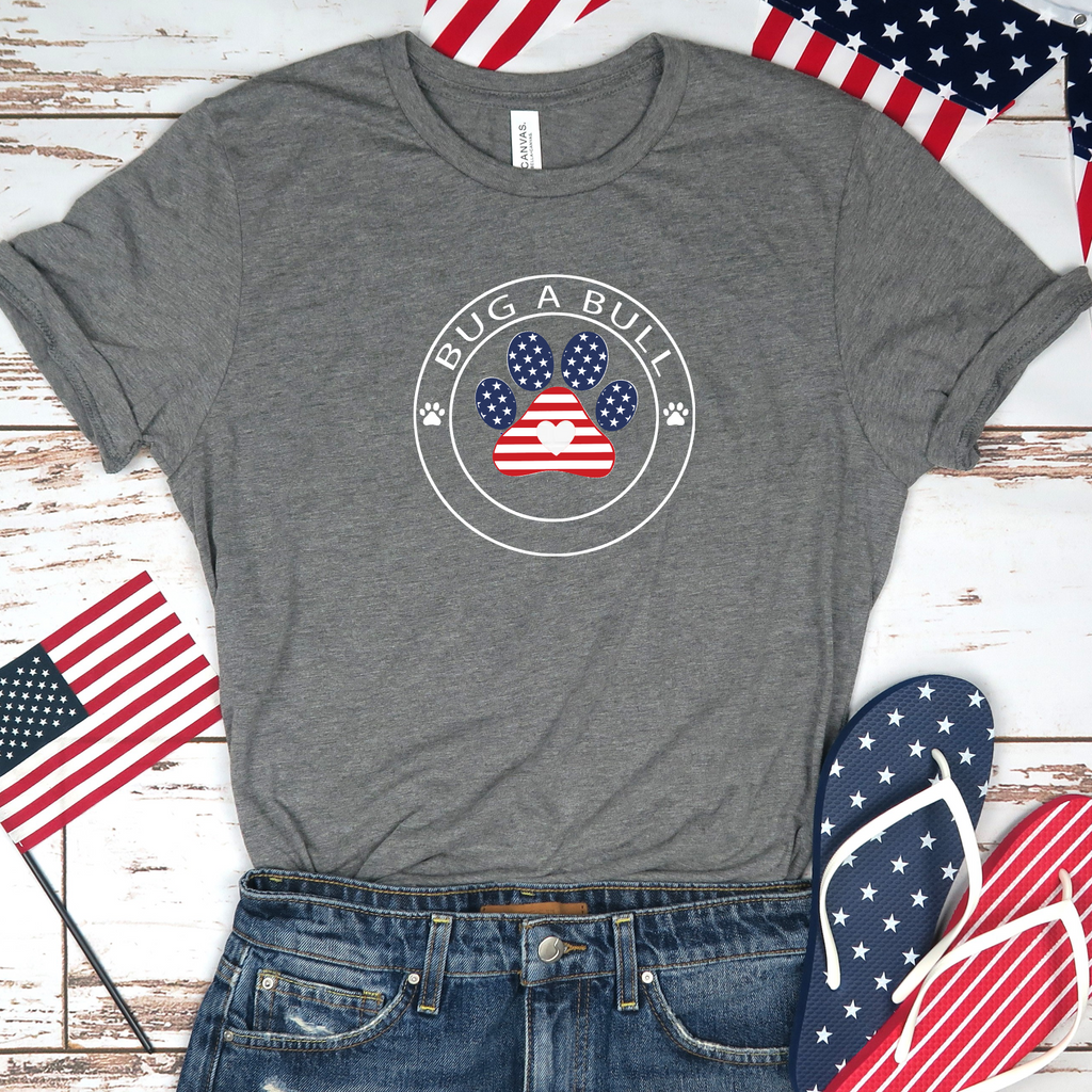 Bug A Bull Patriotic Unisex Tees