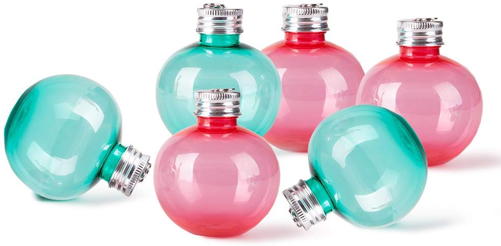 PERSONALIZED Drink Up Fillable Christmas Ornament - Ruff Life Rescue Wear