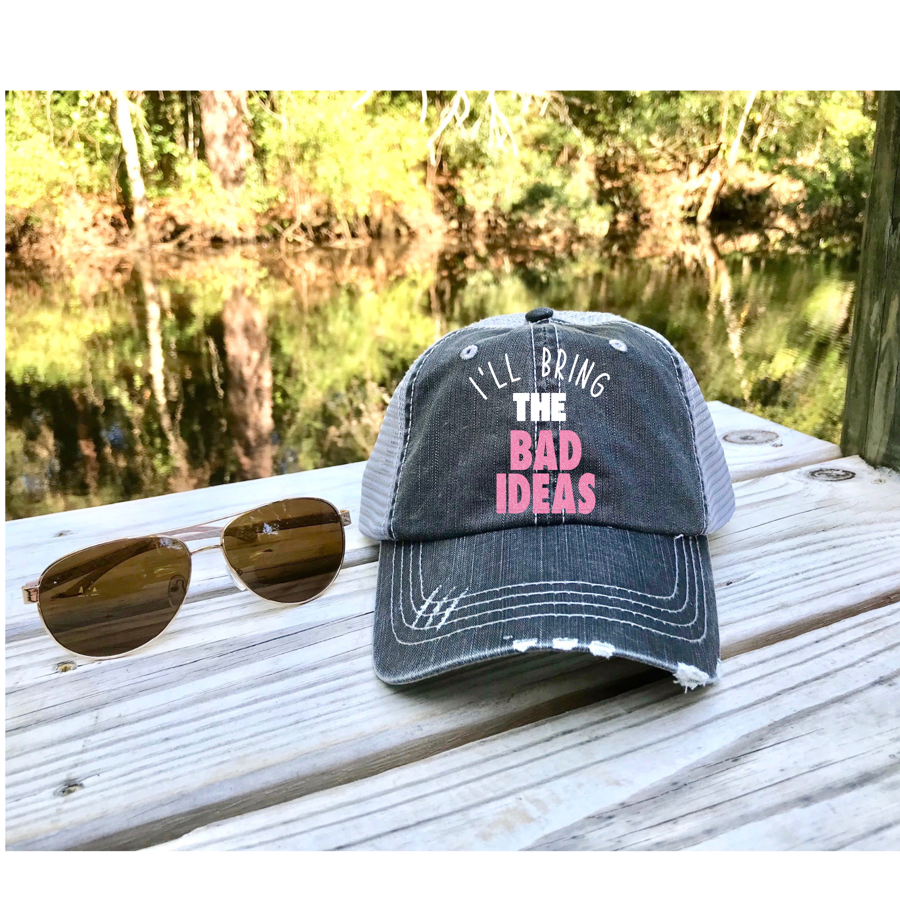 I'll Bring - Vintage Trucker Hats - Ruff Life Rescue Wear