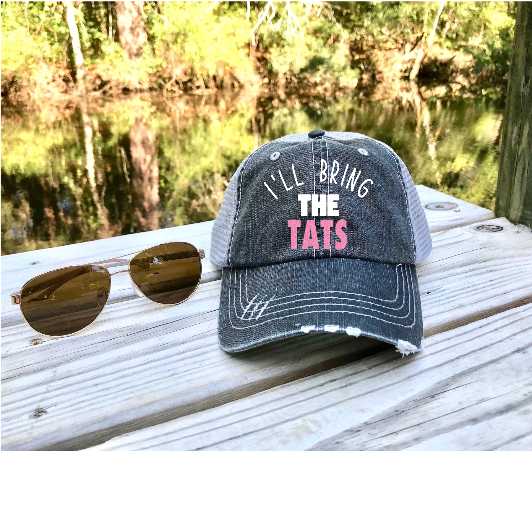 I'll Bring - Vintage Trucker Hats - Ruff Life Rescue Wear