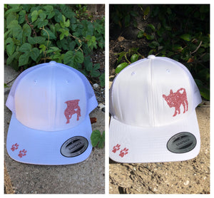 Glitter Silhouette Cap - Ruff Life Rescue Wear