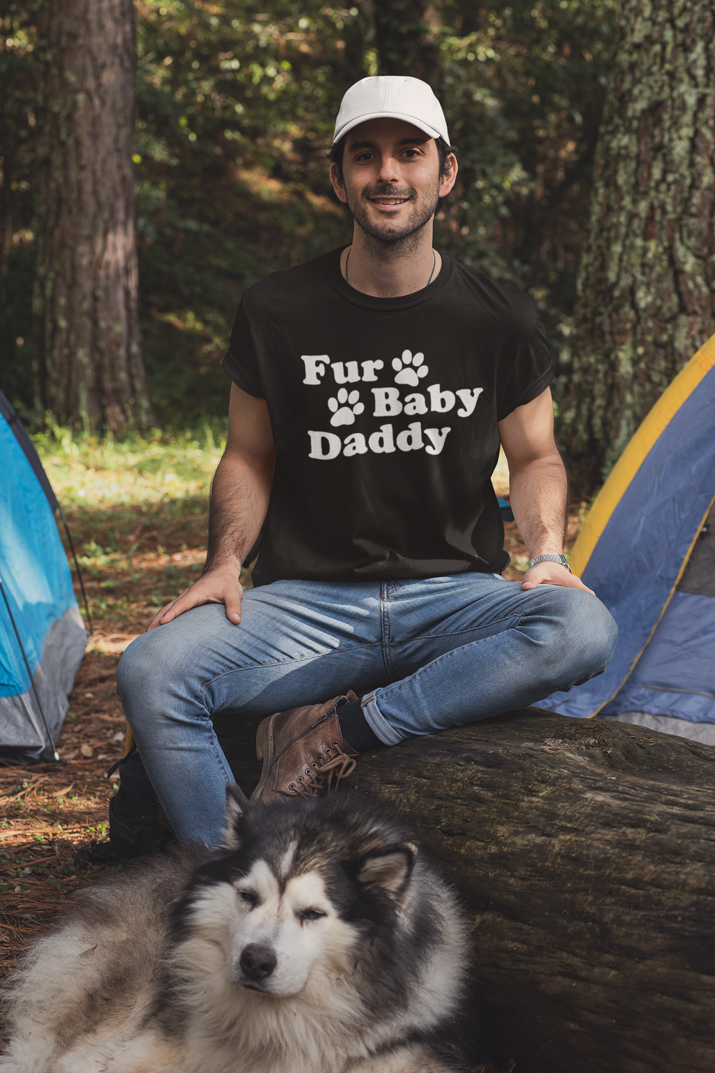 Fur Baby Daddy or Mama Unisex Shirt - Ruff Life Rescue Wear