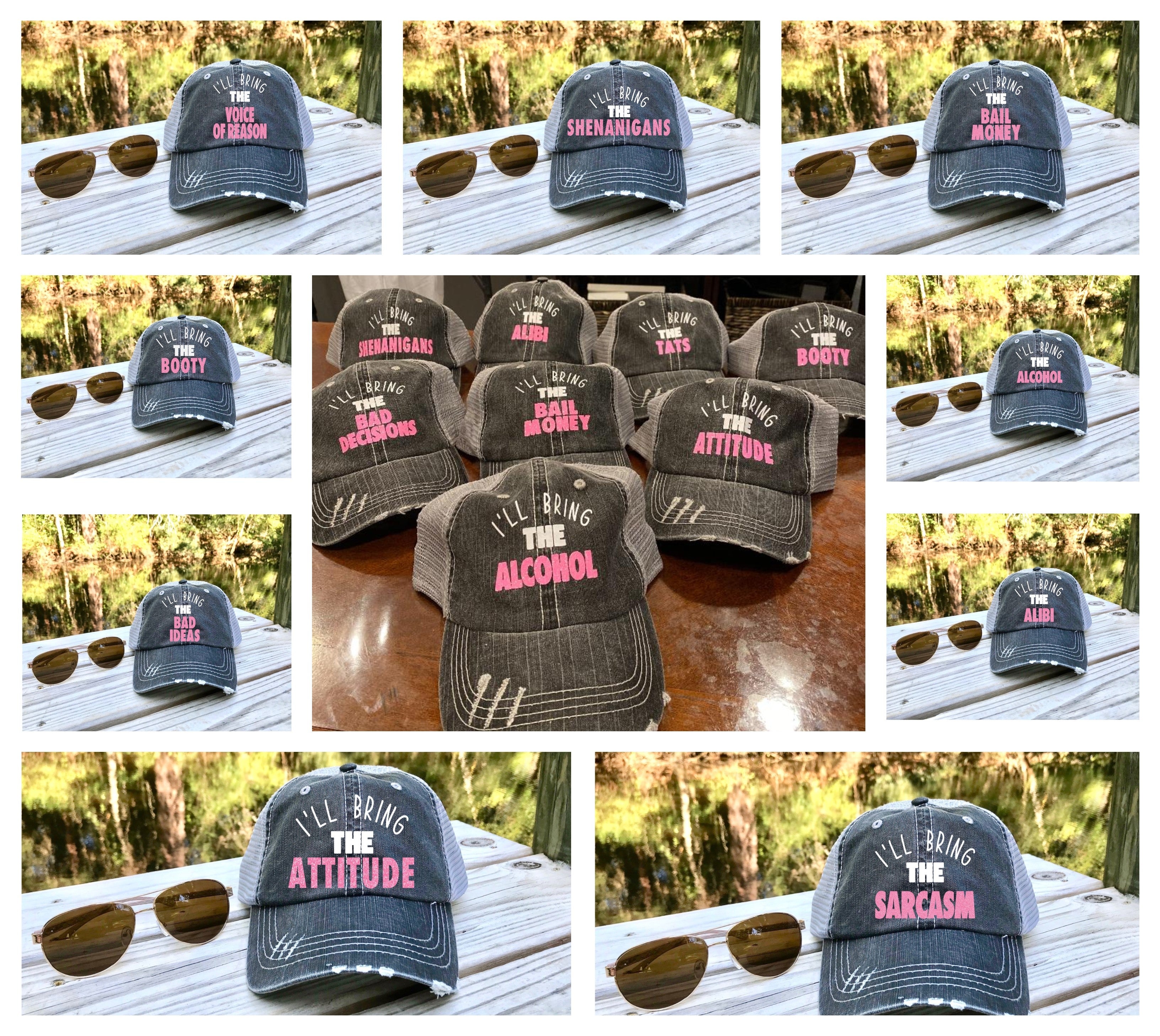 I'll Bring - Vintage Trucker Hats - Ruff Life Rescue Wear