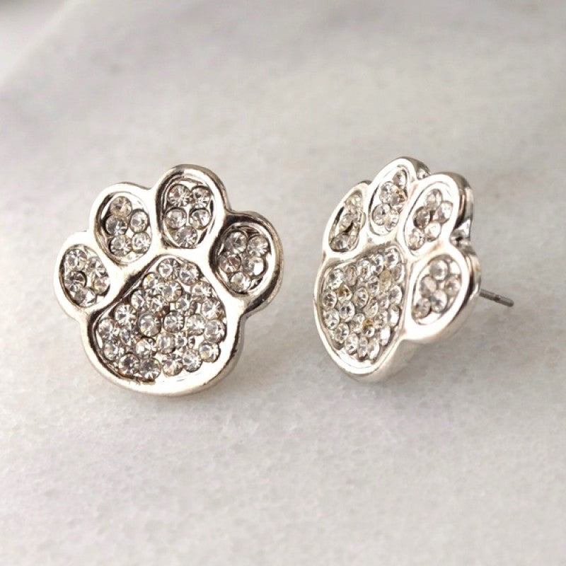 Paw Print Earrings - Ruff Life Rescue Wear