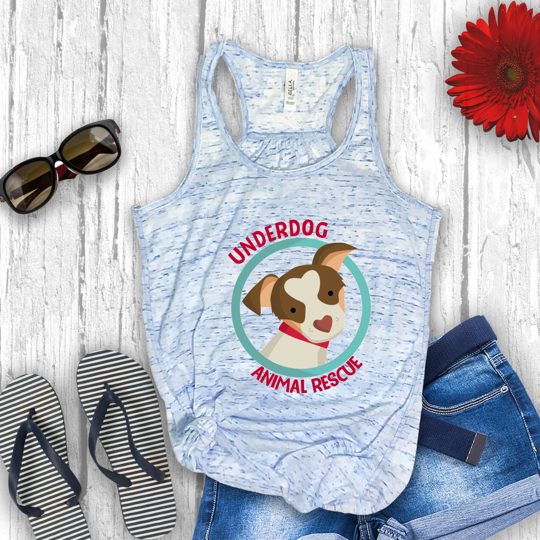 Underdog Tank - Ruff Life Rescue Wear