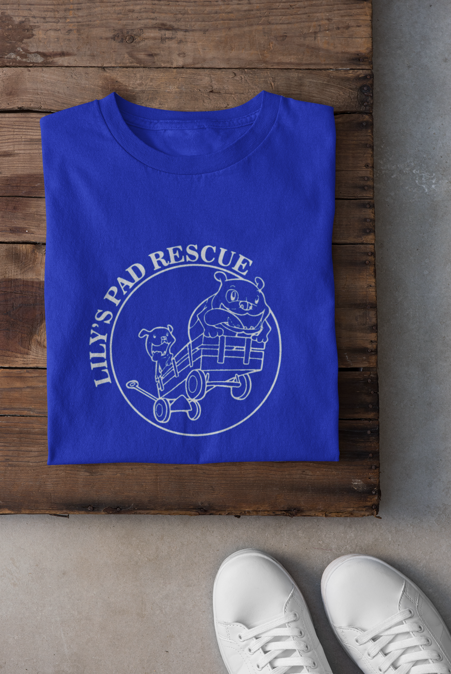 Lily's Pad Unisex Tee - Ruff Life Rescue Wear