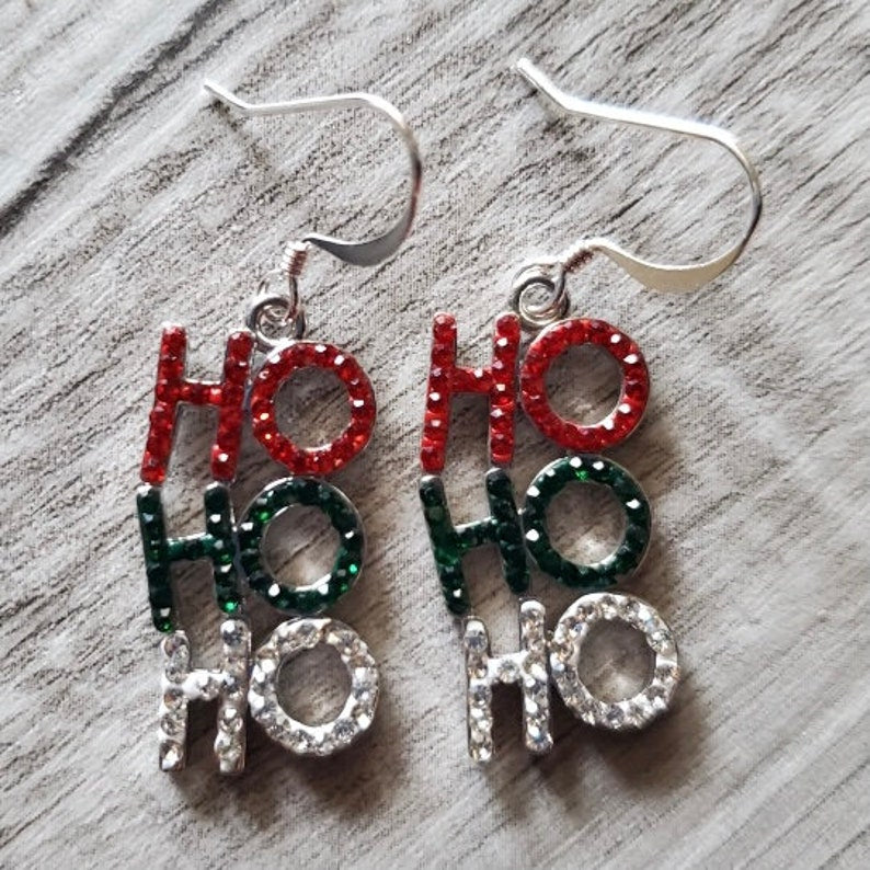 Ho Ho Ho Holiday Earrings! - Ruff Life Rescue Wear