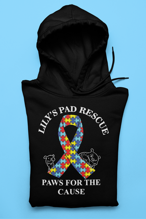 Lily's Pad Rescue Awareness Pullover Hoodie