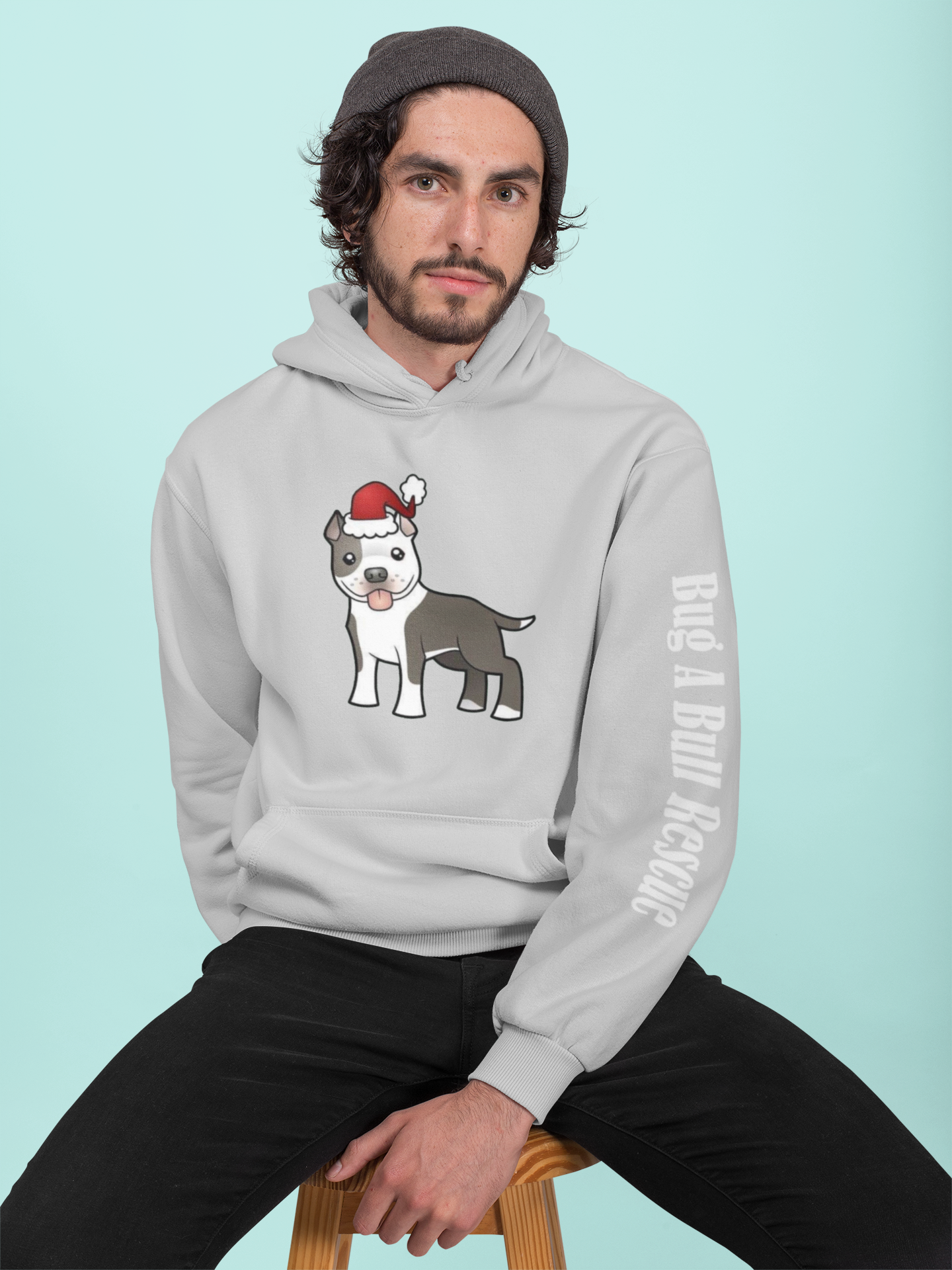 Bug A Bull Christmas Hoodie (Available in several colors)