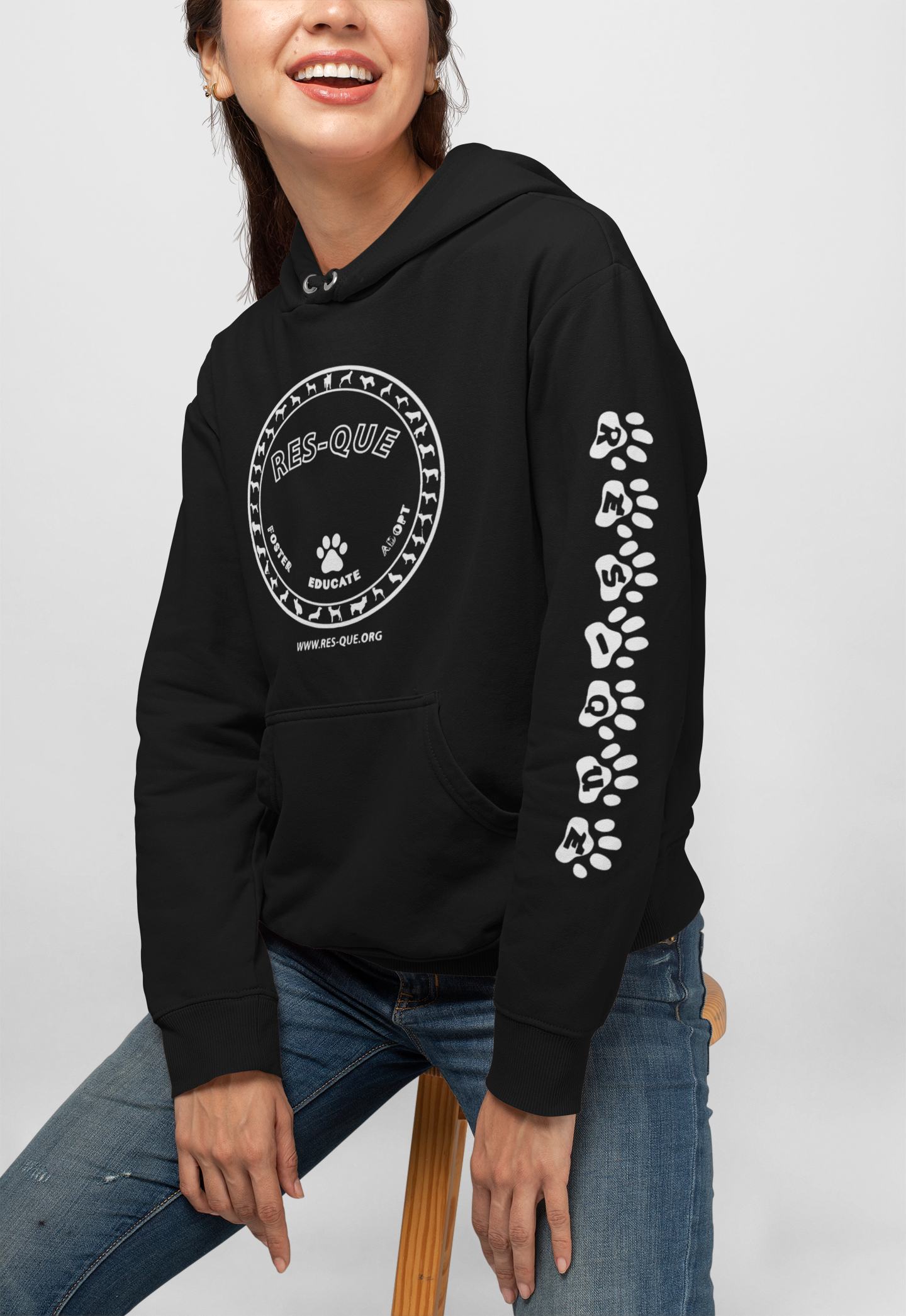 Res-que Sponge Fleece Pullover Hoodie - Ruff Life Rescue Wear