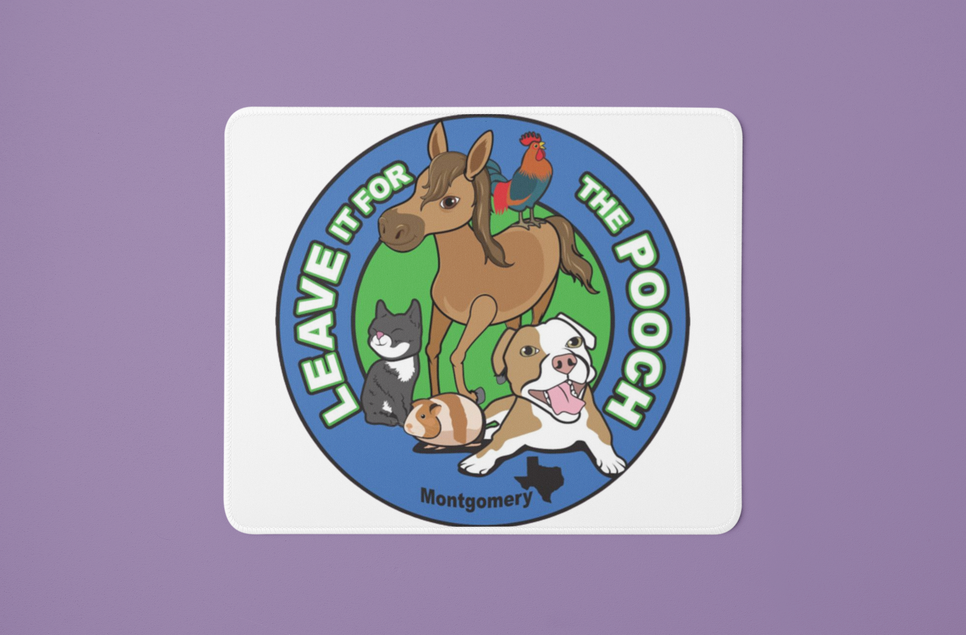 New Logo Leave It To The Pooch Mouse Pad
