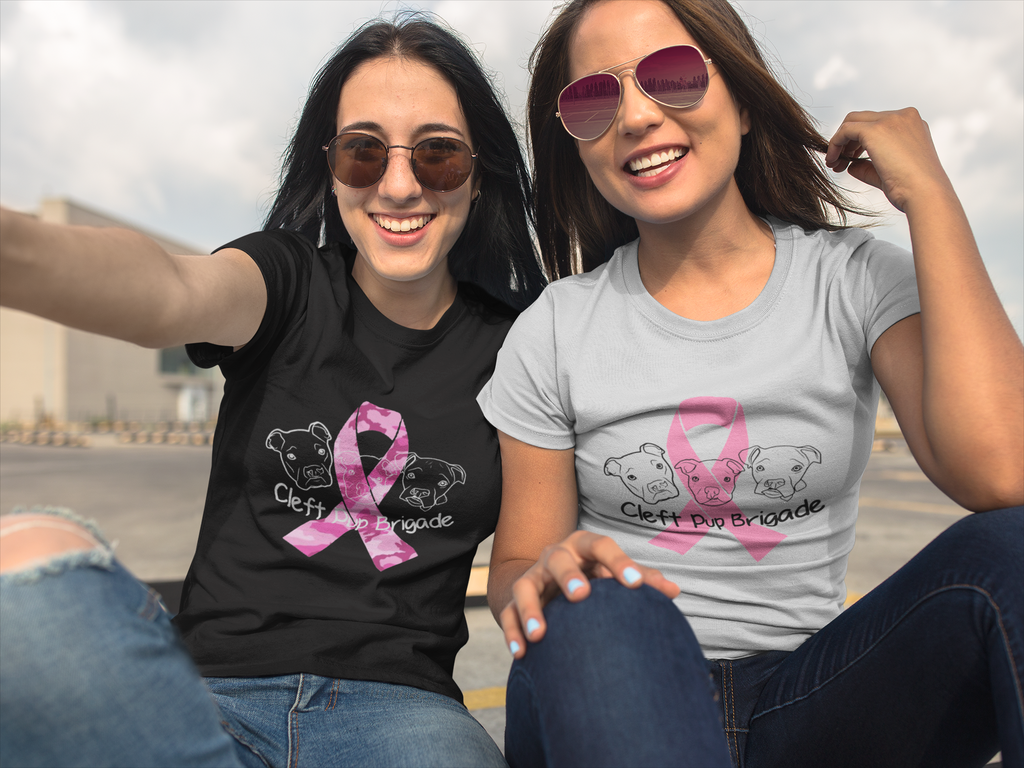 Breast Cancer Awareness Cleft Pup Brigade Unisex - Ruff Life Rescue Wear