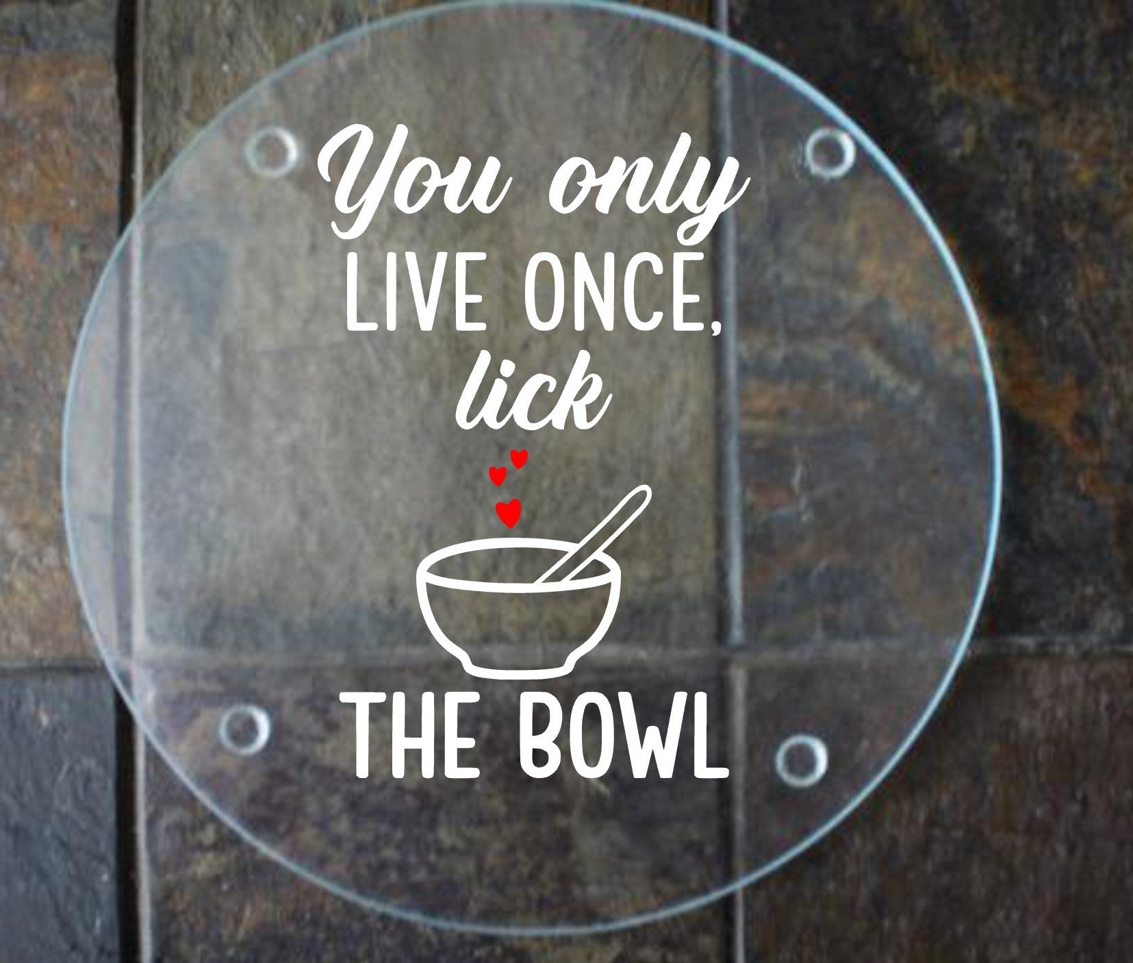 Glass Cutting Boards - Ruff Life Rescue Wear